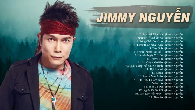 Lk Tình Như Lá Bay Xa - 555 Nhạc Trẻ Xưa JIMMY NGUYỄN Hay Nhất và Sầu Nhất Khi Nghe Về Đêm