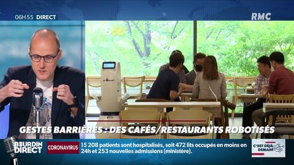 La chronique d'Anthony Morel : Gestes barrières, des cafés/restaurants robotisés - 29/05