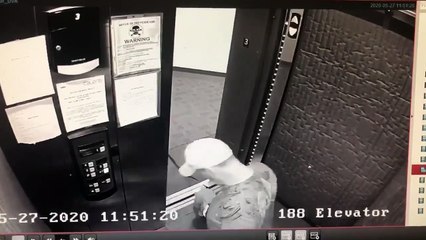 Emporté par la laisse dans l'ascenseur, il sauve son chien !