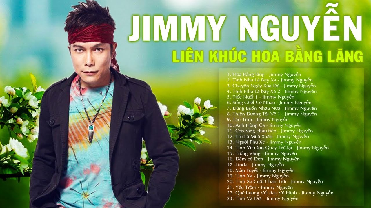 Liên Khúc HOA BẰNG LĂNG - JIMMY NGUYỄN  195 Nhạc Trẻ Xưa 7X 8X 9X Nghe Hoài Không Chán