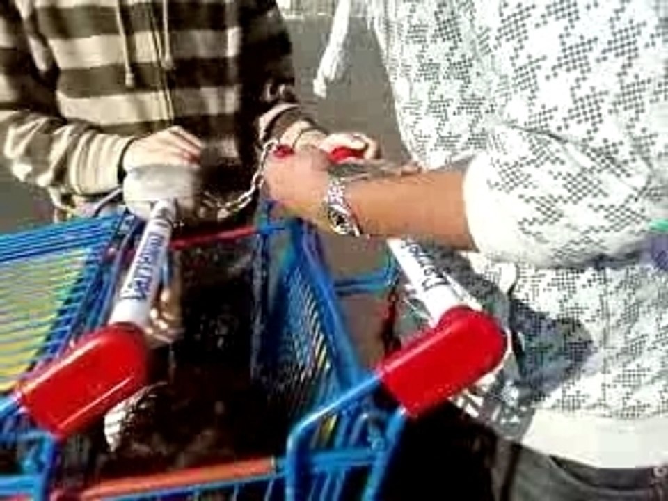 mini jackass (comment rangé un caddie)