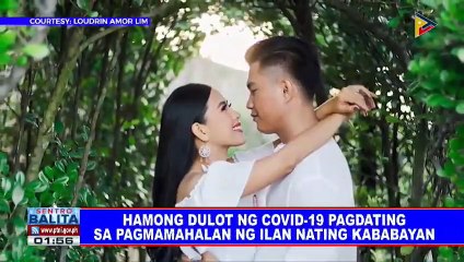 Ilang kasalan, nakansela dahil sa CoVID-19