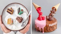 Most Satisfying Colorful Cake Recipes In Lock-Down - Easy and Creative Cake Decorating Ideas At Home