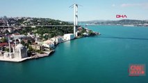 İstanbul Boğazı turkuaza döndü