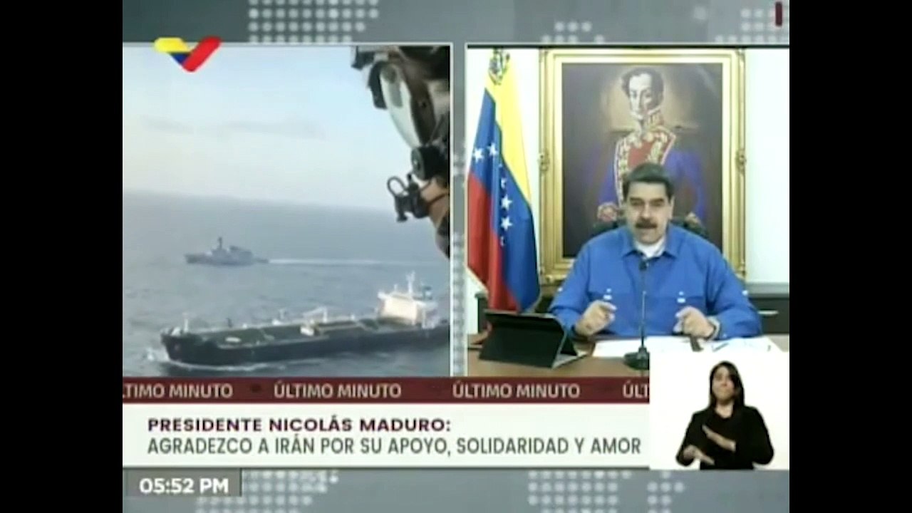 Venezuela no se arrodillará ante EEUU, dice Maduro tras llegada de tanquero iraní
