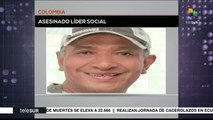 Asesinan a otro líder social colombiano Manuel Marriaga Martínez