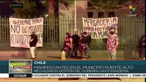 Chilenos rechazan las políticas del pdte. Piñera ante la pandemia