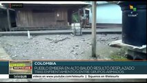 Indígenas colombianos fueron desplazados por choques de grupos armados