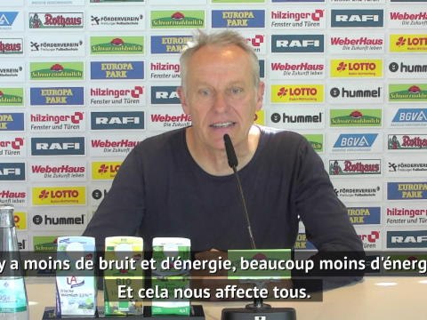 28e j. - Streich : Nos supporters nous manquent