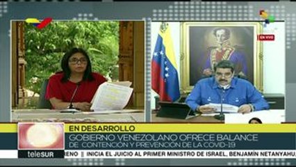 Pide pdte. venezolano frenar en fronteras casos importados de Covod-19