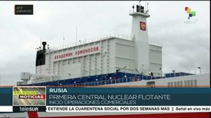 Rusia crea la primera central nuclear flotante resistente a tsunamis
