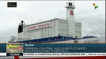 Rusia crea la primera central nuclear flotante resistente a tsunamis