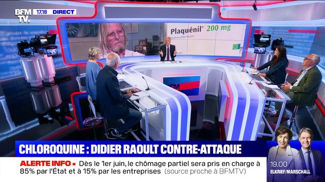 Story 1 : Didier Raoult qualifie de foireuse l'étude disqualifiant la chloroquine - 25/05