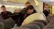 Rusya'da yolcu uçağında sosyal mesafe kavgası