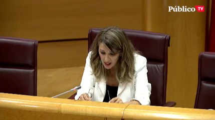 Download Video: Yolanda Díaz asegura que la derogación de la reforma laboral seguirá su curso