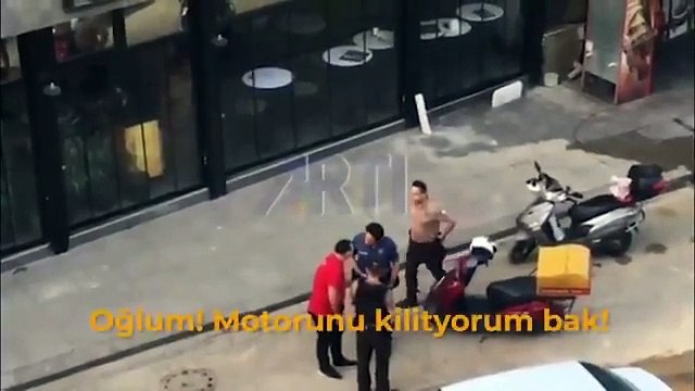 Kuryeyi tartaklayan polis hakkında karar verildi