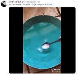 Tuzlu su ve Çilek Testi