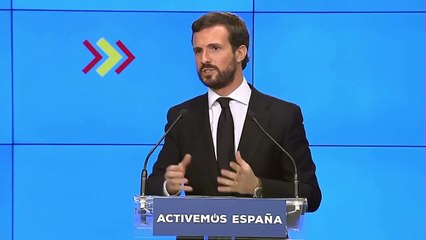 Casado insta a los barones a que reaccionen al pacto con Bildu: "Por menos hicieron dimitir a Sánchez"