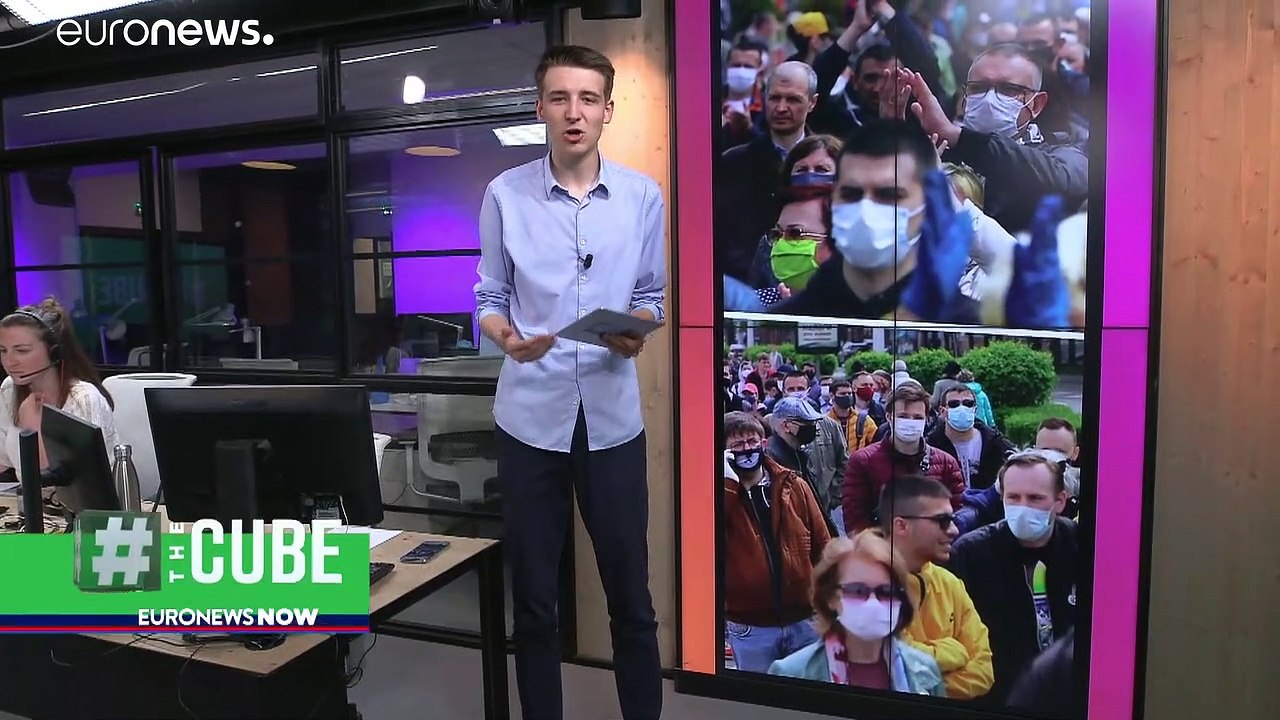 Belarus: Hundreds protest in Minsk against President Lukashenko