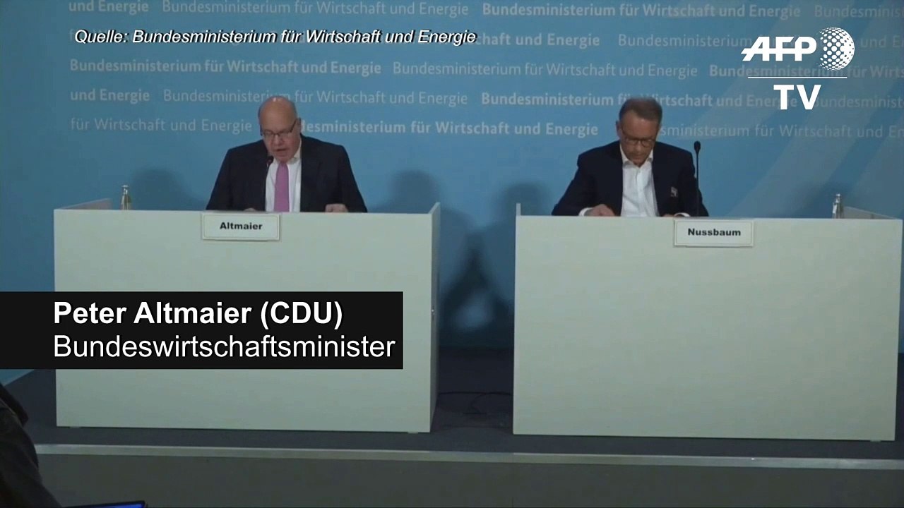 Altmaier: lufthansa-rettungspaket ist "tragfähige und vernünftige" lösung