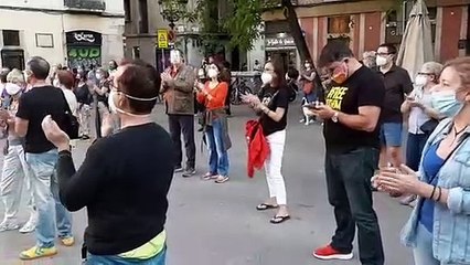 Concentració a Gràcia pels presos polítics