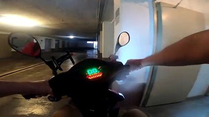 Parke meinen eScooter direct unter meiner Wohnung