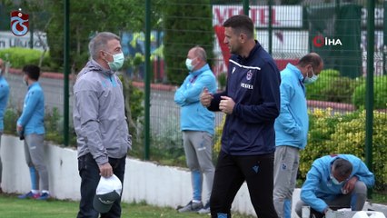 Trabzonspor iki günlük iznin ardından hazırlıklarına başladı