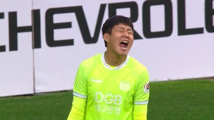 K리그에 고라니 등장?...대구 최영은 '시선집중' / YTN