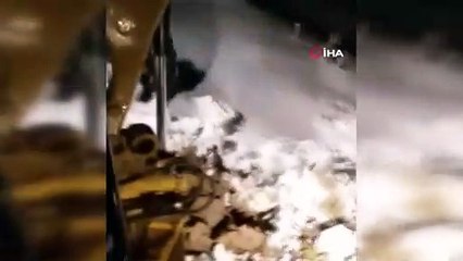 Yaylada mahsur kalan vatandaşların imdadına ekipler yetişti