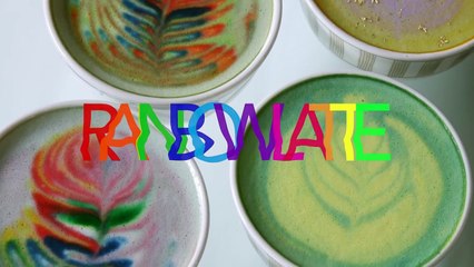 Here's How To Make A Rainbow Latte