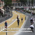 Ce que pensent les usagers des pistes cyclables temporaires