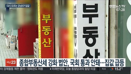 다시 오르는 강남 집값…"급반등은 없을 것"