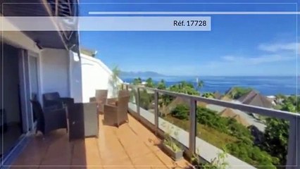 A VENDRE APPARTEMENT F4 DUPLEX (VUE MOOREA) PAPEETE