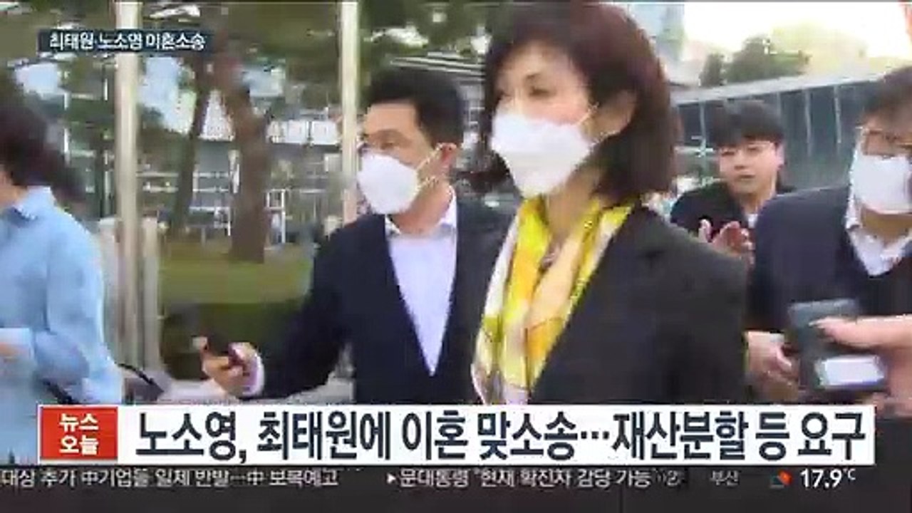 '1조원대 재산분할' 최태원-노소영…법정대면 이뤄질까