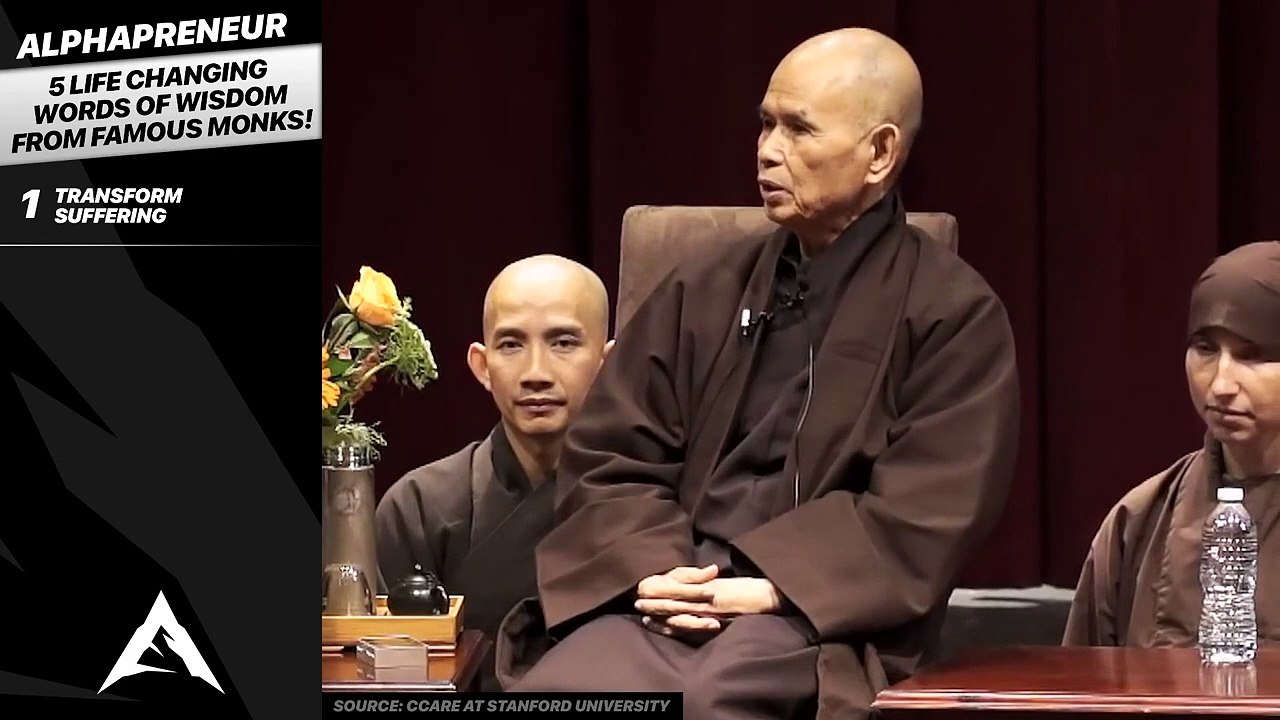 WISDOM FROM MONKS - Best Motivational Speech Video! (Powerful & Inspirational)