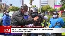 Edición Mediodía: Realizaron operativo a motos que brindan servicio de delivery