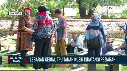Hari Kedua Lebaran, Warga Tetap Berziarah ke Makam