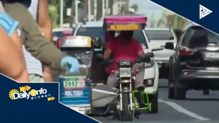 Mga tricycle at pedicab na iligal na pumapasada sa Pasay, na-impound