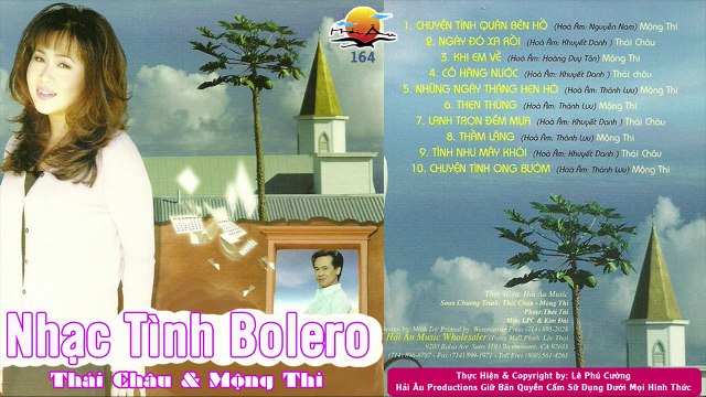 THÁI CHÂU MỘNG THI - NHẠC TÌNH BOLERO HẢI NGOẠI SANG TRỌNG ĐÁNH THỨC TRIỆU TRÁI TIM