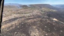 Continúa combate y sofocación del incendio forestal en más de Tres Mil Hectáreas en la comunidad de La Joya en Villanueva, Zacatecas2