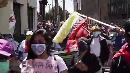 Protestas en Ecuador por medidas del gobierno en medio de la pandemia