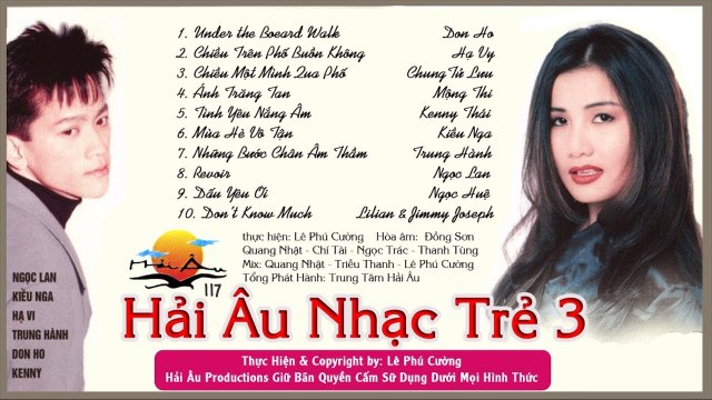 NHẠC TRẺ HẢI ÂU 3 - TIẾNG HÁT TRUNG HÀNH, KIỀU NGA, NGỌC LAN, NGỌC HUỆ, KENNY THÁI, HẠ VY, MỘNG THI