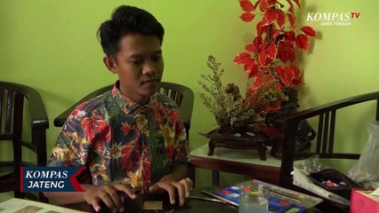 Menyulap Limbah Teh Celup Jadi Lukisan