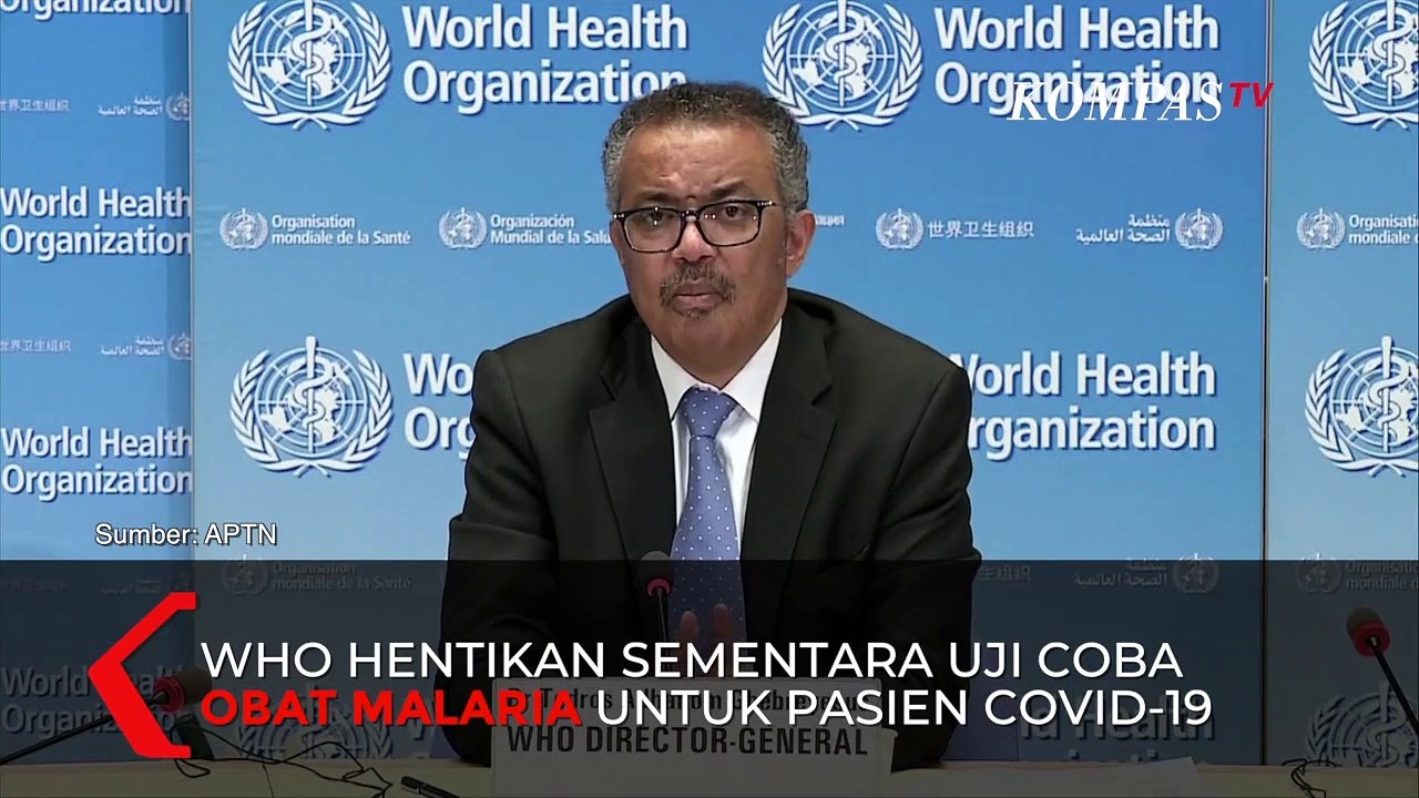 Sempat Digunakan Trump, WHO Hentikan Uji Coba Hydroxychloroquine Untuk Pasien Covid-19