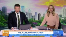 Coronavirus - U.S. deaths pass 1000 _ Nine News Australia-