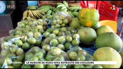 Le marché de Nuku Hiva reprend des couleurs