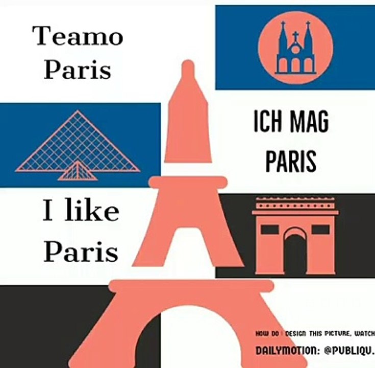 How i create I like Paris