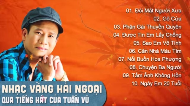 ĐÔI MẮT NGƯỜI XƯA - LIÊN KHÚC TUẤN VŨ ĐỂ ĐỜI NHẠC VÀNG TRỮ TÌNH HẢI NGOẠI NGHE RỒI KẾT