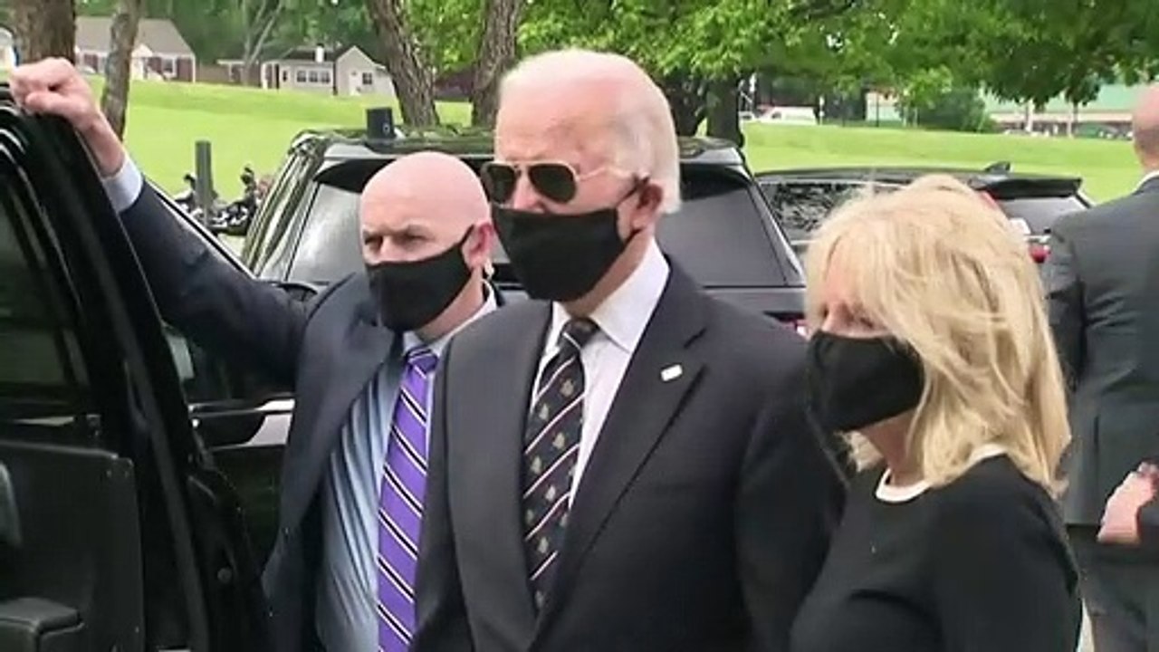 Joe Biden zeigt sich erstmals seit zwei Monaten wieder in der Öffentlichkeit