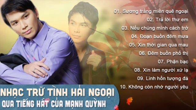 NHẠC TRỮ TÌNH QUÊ HƯƠNG HẢI NGOẠI TIẾNG HÁT MẠNH QUỲNH 2018 LK SƯƠNG TRẮNG MIỀN QUÊ NGOẠI BẤT HỦ